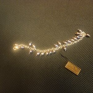 Honora Dark Pearl Chain Bracelet